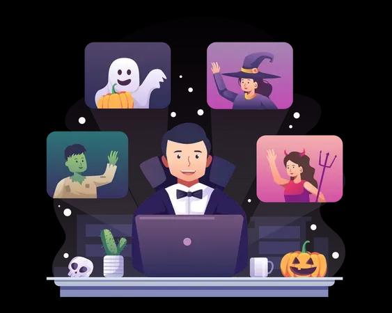 2048 Gör dig redo för en skrämmande rolig Halloween med denna samling av Halloween Illustrationer. Från flinande jack-o'-lanternor och kusliga spöken till svarta katter och hemsökta hus, dessa illustrationer fångar spänningen och rysningen av Halloween. Dessa konstverk är idealiska för festinbjudningar, säsongsbetonade dekorationer och sociala medier och väcker den kusliga spänningen i Halloween till liv.