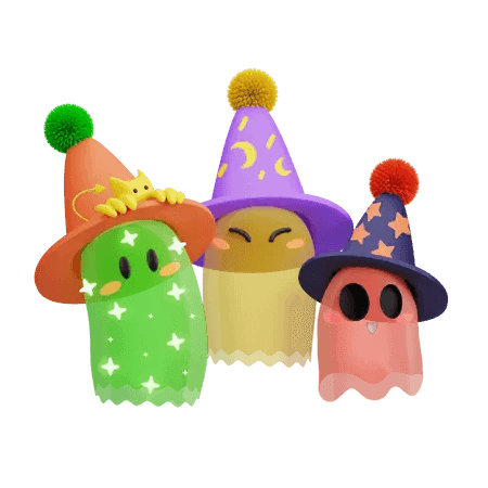 2048 Celebra Halloween con un toque de realismo a través de esta colección de ilustraciones 3D de Halloween. Desde fantasmas espeluznantes y calabazas talladas hasta espeluznantes gatos negros y mansiones embrujadas, estas ilustraciones en 3D agregan profundidad y un ambiente escalofriante a tus diseños de Halloween. Ideales para promociones festivas, publicaciones en redes sociales y decoraciones, estas ilustraciones hacen que Halloween sea más emocionante que nunca.